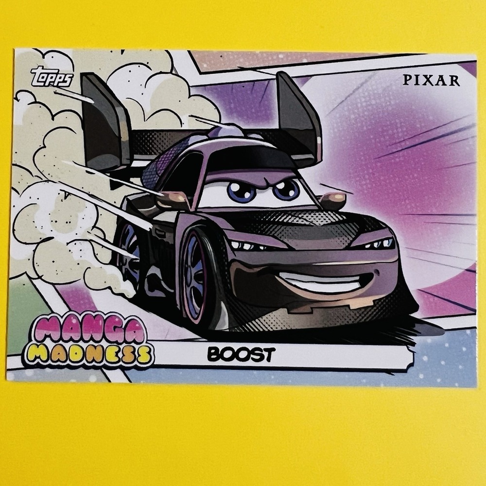 2026 Topps Disney Neon Manga Madness Boost‎ MM-1 Pixar Insert